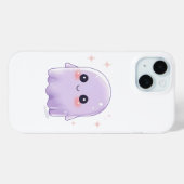 Étui de téléphone fantôme Kawaii mignon | Hallowee (Verso (horizontal))