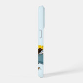 Étui de téléphone Figaro Aqua pâle - coque de télé (Côté droit)