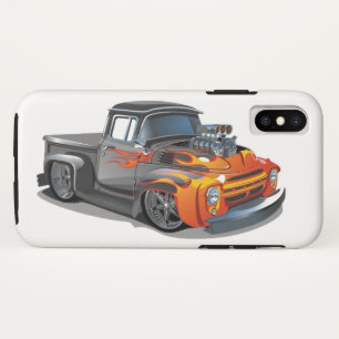 Étui de téléphone - Flammes orange