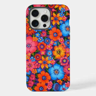 Étui de téléphone Fleur d'amour Hippie