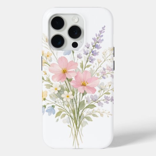Étui de téléphone Fleur de printemps Esthétique fl (Verso)