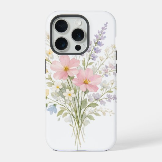Étui de téléphone Fleur de printemps Esthétique fl (Verso)