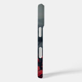 Étui de téléphone Fleur Rouge sous la Lune | Fleur (Verso / Droite)