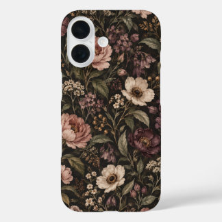 Étui de téléphone Fleur sauvage nostalgique et som
