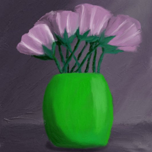 Étui de téléphone Fleur Violette