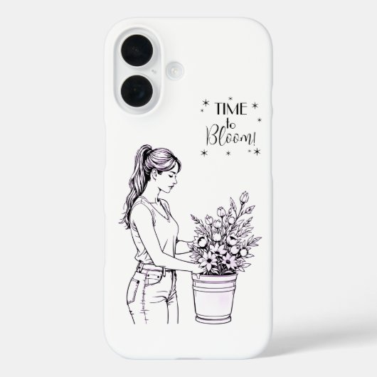 Étui de téléphone Fleurir (Verso)