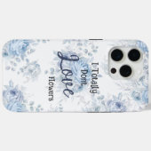 Étui de téléphone Fleurs (Verso (horizontal))
