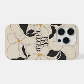 Étui de téléphone floral – Amour de soi minimal (Verso Horizontal)