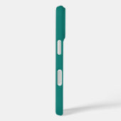Étui de téléphone floral papillon vert sarcelle (Verso / Droite)