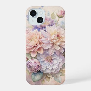 Étui de téléphone floral pastel - Rêves de jardin