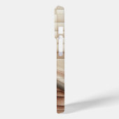 Étui de téléphone géométrique fluide 3D moderne -  (Verso / Gauche)