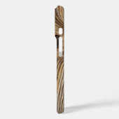 Étui de téléphone Grain de Bois Flotté Clair (Verso / Gauche)