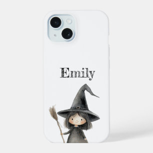 Étui de téléphone Halloween personnalisé Sorcière