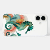Étui de téléphone hippocampe (Verso (horizontal))