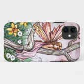 Étui de téléphone iPhone Fée des fleurs printanièr (Dos (Horizontal))