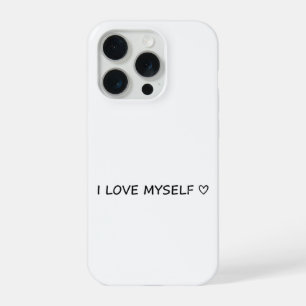 Étui de téléphone “Je m'aime” – Mignon et abordabl