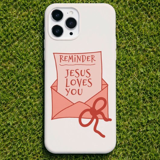 Étui de téléphone Jésus t'aime