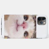 Étui de téléphone langue de chat effronté – Mignon (Dos (Horizontal))