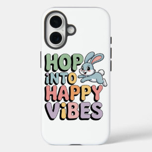 Étui de téléphone Lapin de Pâques aux Vibes Heureu