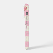 Étui de téléphone Lapin Rose Mignon | Cœur de Lapi (Côté gauche)