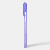 Étui de téléphone Lune Aquarelle Violette (Verso / Gauche)