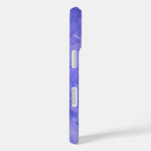 Étui de téléphone Lune Aquarelle Violette (Verso / Droite)
