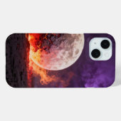Étui de téléphone Lune de lave (Verso (horizontal))