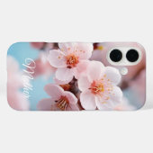 Étui de téléphone Magie Fleur Rose (Verso (horizontal))