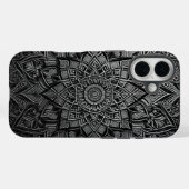 Étui de téléphone mandala élégant (Verso (horizontal))