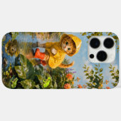 Étui de téléphone Marron Summer Rainy Day Kitten (Verso (horizontal))
