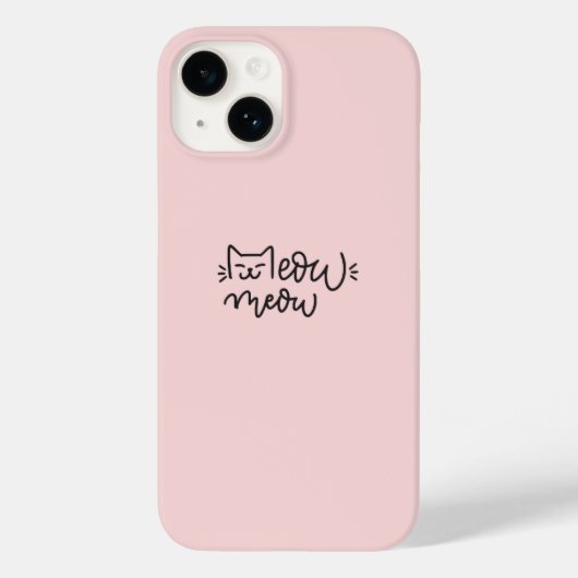 Étui de téléphone Meow (Verso)