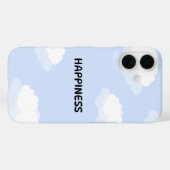 Étui de téléphone mignon bleu (Verso (horizontal))