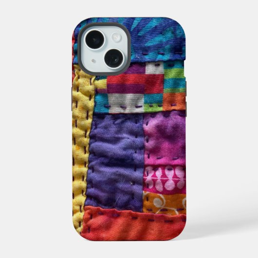 Étui de téléphone Modern Patchwork Quilt (Verso)