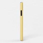 Étui de téléphone Monogramme Jaune Beurre (Dos/Droite)