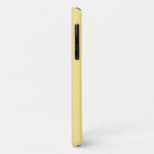 Étui de téléphone Monogramme Jaune Beurre (Dos/Gauche)