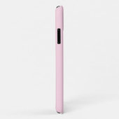 Étui de téléphone Monogramme Rose Bébé (Dos/Droite)