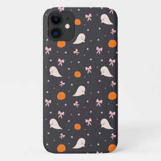Étui de téléphone motif fantôme Halloween mignon |