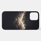 Étui de téléphone Nébuleuse dorée abstraite poussi (Verso (horizontal))