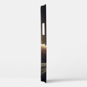 Étui de téléphone Nébuleuse dorée abstraite poussi (Verso / Droite)