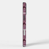 Étui de téléphone orchidée violette vintage (Verso / Droite)