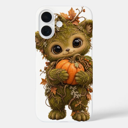 Étui de téléphone Ours Forêt de mousse (Verso)