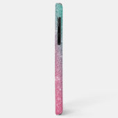 ÉTUI DE TÉLÉPHONE PAILLETÉ ROSE (Dos/Gauche)