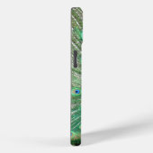 Étui de téléphone - Paon (Verso / Droite)