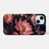 Étui de téléphone papillon lotus au clair de lune (Verso Horizontal)