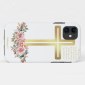 Étui de téléphone pastel floral (Dos (Horizontal))