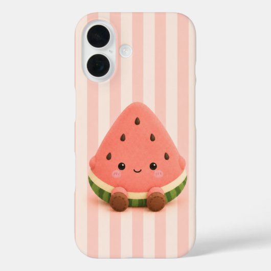 Étui de téléphone pastèque Kawaii Mignon (Verso)