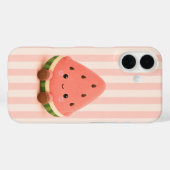 Étui de téléphone pastèque Kawaii Mignon (Verso (horizontal))