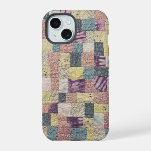 Étui de téléphone Patchwork Pastel (Verso)