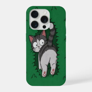 Étui de téléphone Peek-a-Boo Kitty
