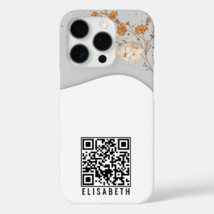 Étui de téléphone personnalisé aquarelle florale :